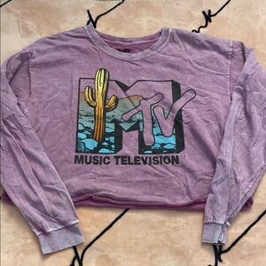 MTV Graphic Long Sleeve Shirt